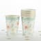 Kate Aspen&#xAE; Geometric Floral Paper Cups, 32ct.